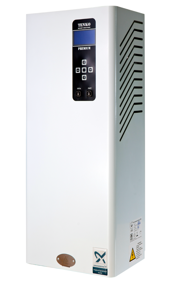 Электрический котел Tenko Премиум 6 кВт 220В (с насосом Grundfos)